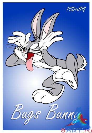 Bugs Bunny-PSD