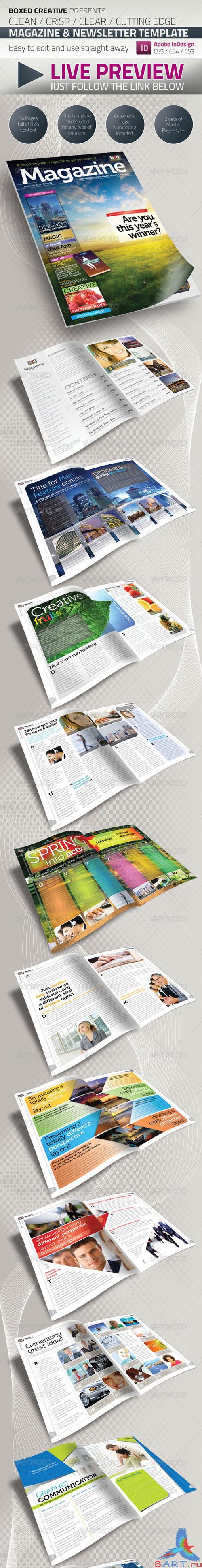 GraphicRiver - 36 Page Magazine / Newsletter Template 427849