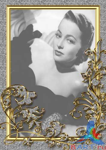 Элегантная, благородная рамка " Золото равным образом лен". Элегантная, благородная рамка " Золото да лен".