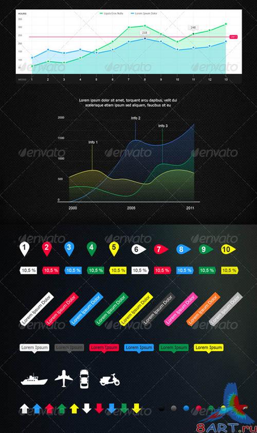 GraphicRiver Infographic Element set