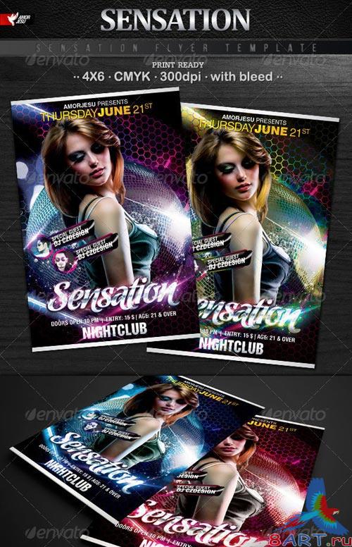 GraphicRiver Sensation Flyer Template