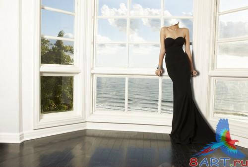 Шаблон ради монтажа в течение Photoshop - около окна Шаблон ради монтажа в течение Photoshop - около окна