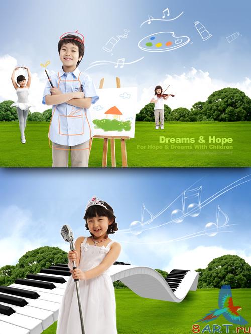 Sources - Dreams and hopes of children