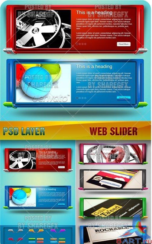 PSD - Web Slider