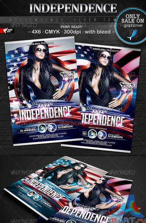 GraphicRiver Independence Flyer Template