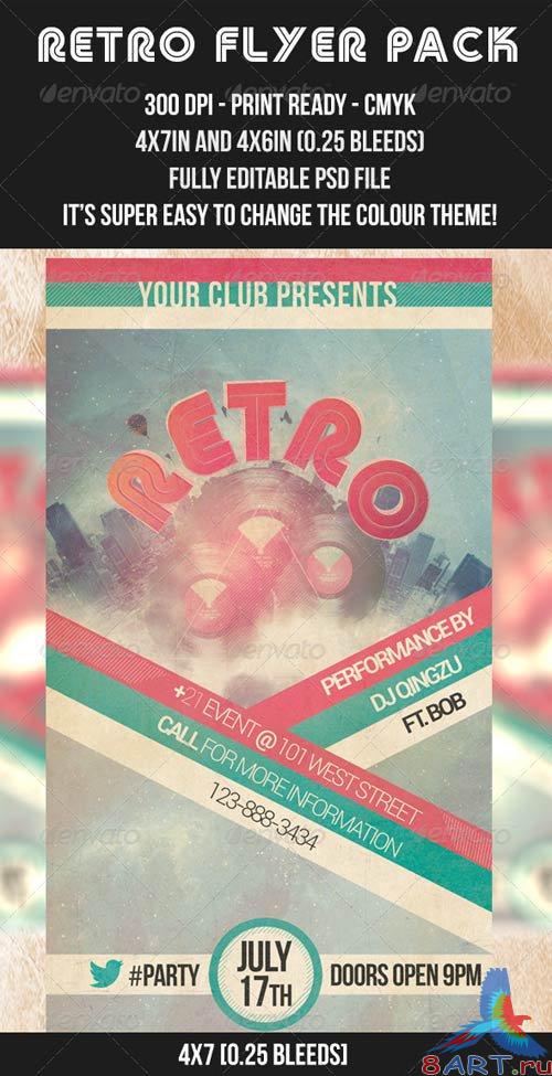 GraphicRiver Retro Flyer