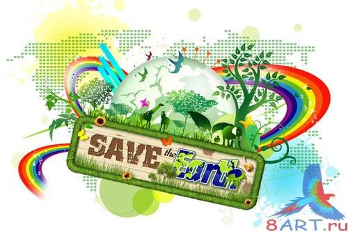 PSD - Bright Ecology Template