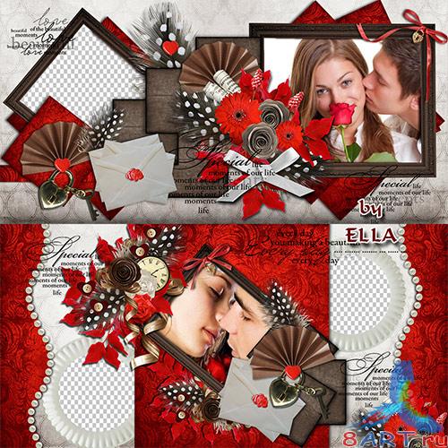 Винтажная фотокнига к влюбленных-Время, остановись! Винтажная фотокнига чтобы влюбленных-Время, остановись!