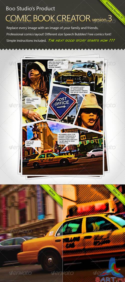 GraphicRiver Comic Book Creator v.3