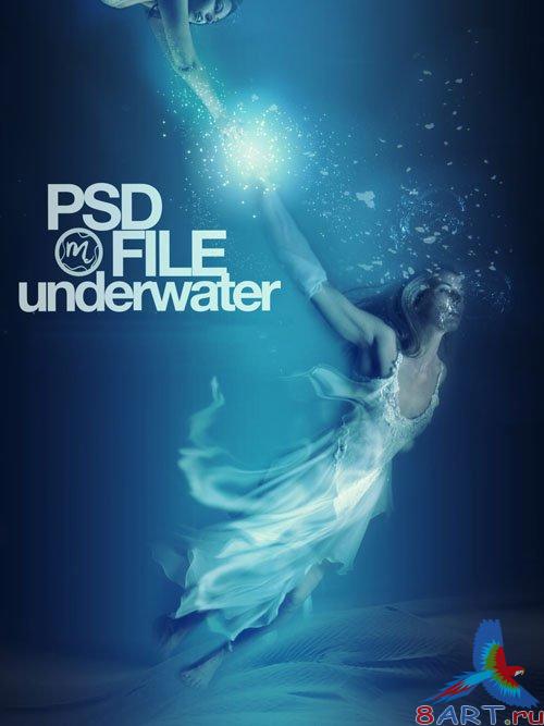 Underwater PSD Template