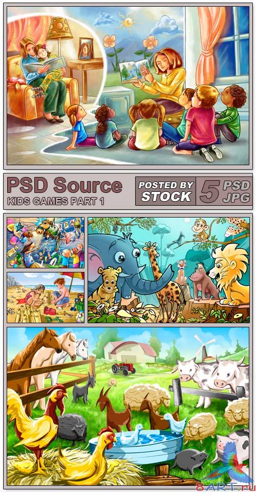 PSD Source - Kids Games 1