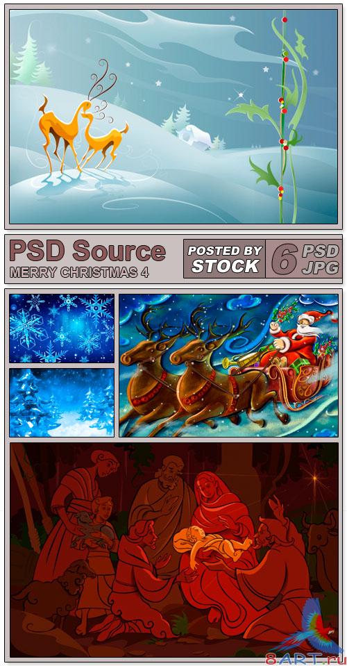 PSD Source - Merry Christmas 4 PSD Source - Merry Christmas 4