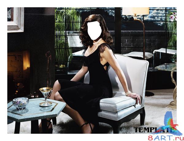 ������ � ����� Photoshop -The charming girls (46)