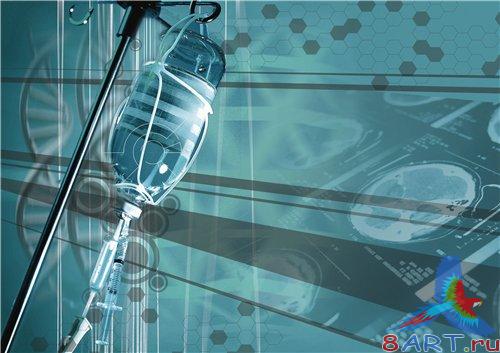 PSD - Blue medical theme