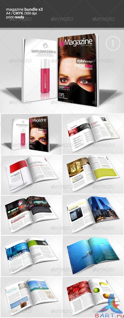 GraphicRiver Magazine Bundle GraphicRiver Magazine Bundle