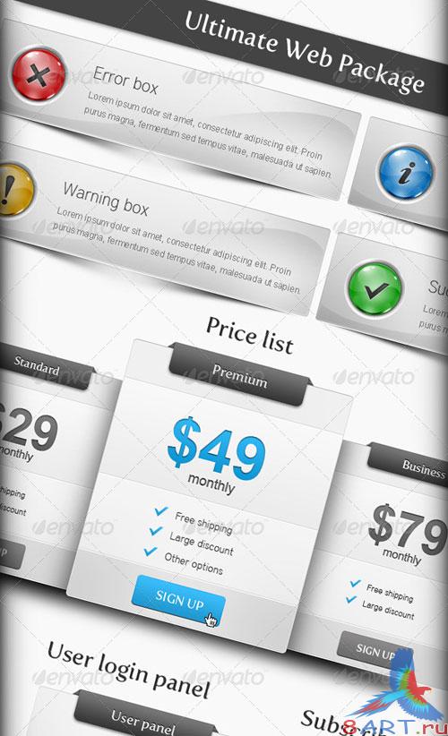 GraphicRiver Ultimate Web Package