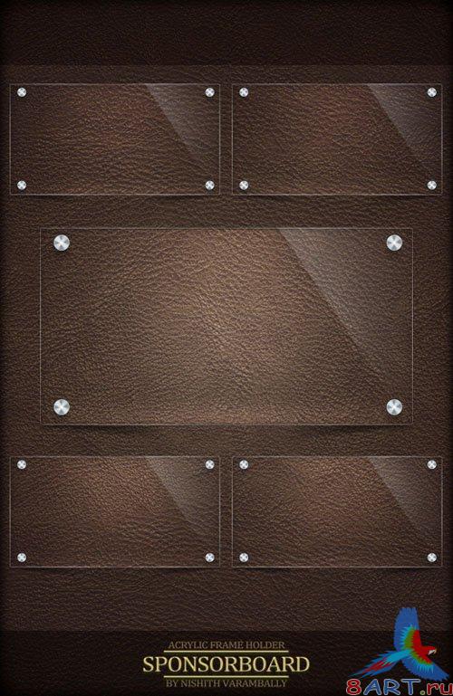 Sponsorboard PSD Template
