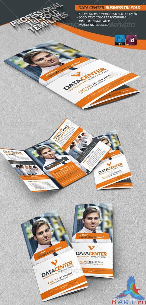 GraphicRiver Data Center Business Tri-Fold