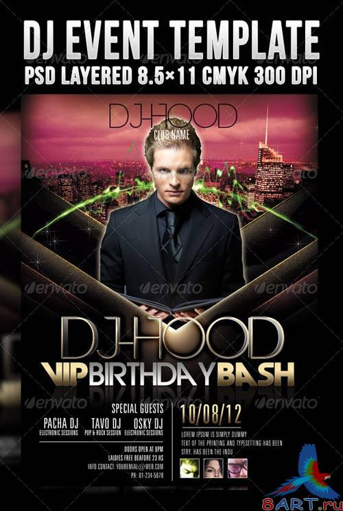 GraphicRiver DJ Event Template