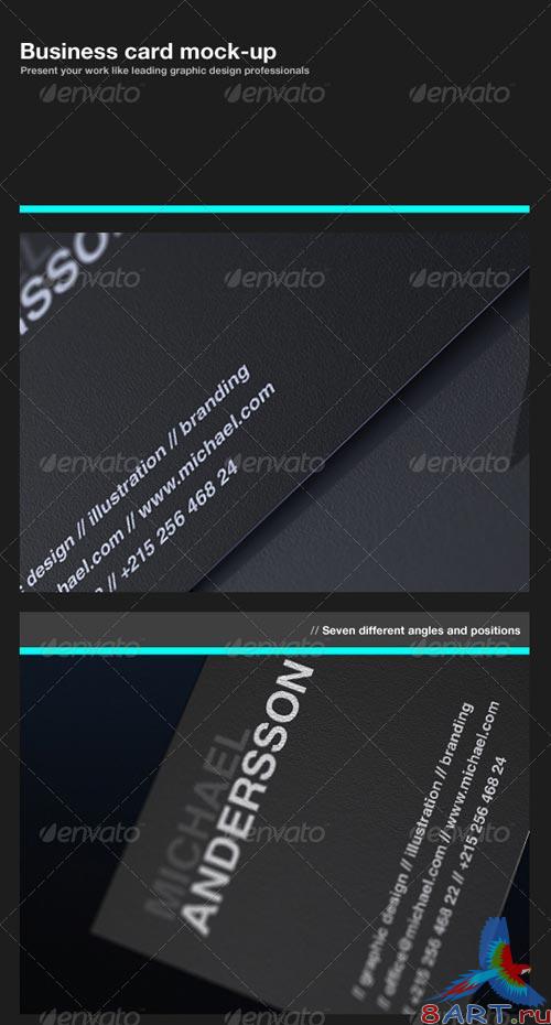 GraphicRiver Business Card Mock-Up