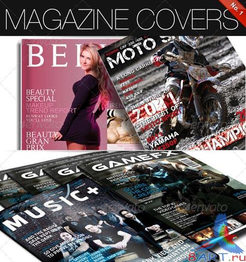 GraphicRiver Magazine Covers No. 1