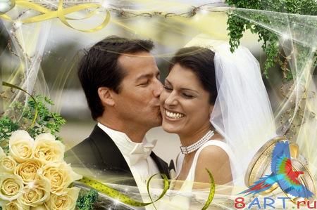 Рамочки ради оформления свадебных фото Рамочки ради оформления свадебных фото