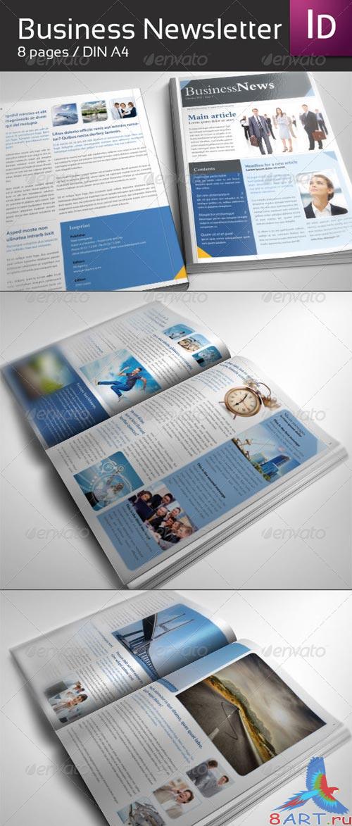 GraphicRiver Business Newsletter DIN A4 GraphicRiver Business Newsletter DIN A4