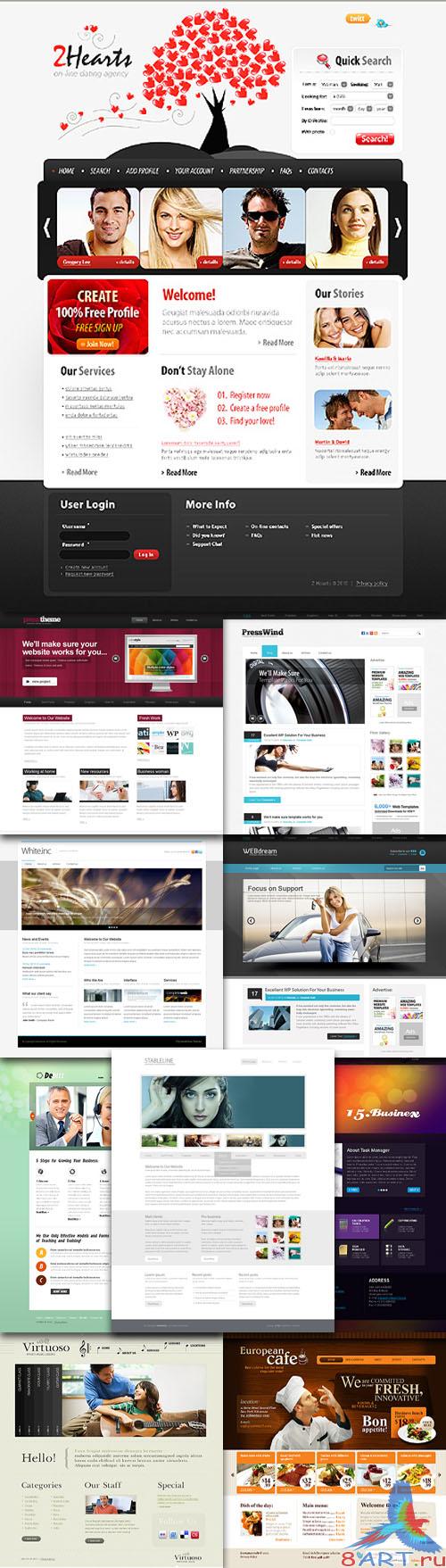Templates Website Dynamic CSS in March P2