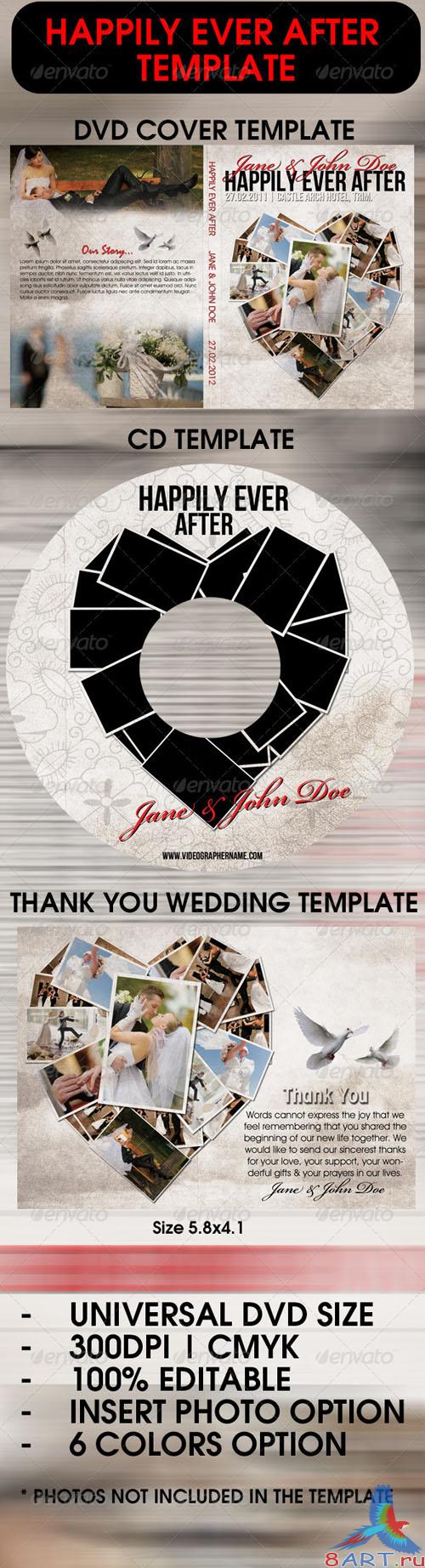 GraphicRiver - Happily Ever After Wedding Template 2108142
