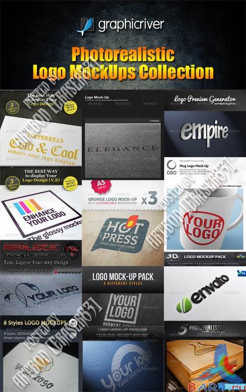 GraphicRiver Photorealistic Logo MockUps Collection GraphicRiver Photorealistic Logo MockUps Collection