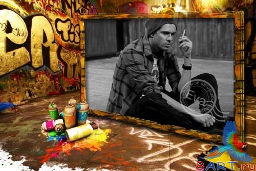 Рамка на фото - Граффити Рамка в пользу кого фото - Граффити