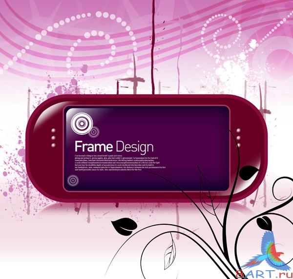 Frame Design HW039 -     Photoshop