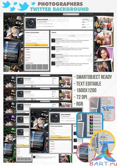 GraphicRiver Photographers Twitter Background GraphicRiver Photographers Twitter Background