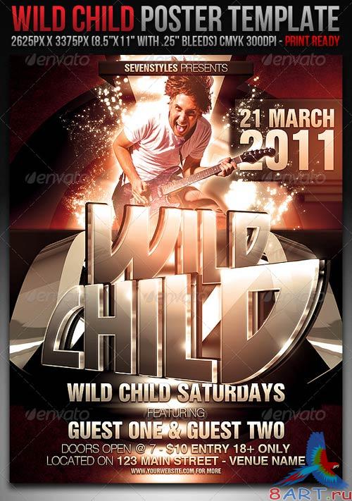 GraphicRiver WildChild Poster/Flyer GraphicRiver WildChild Poster/Flyer