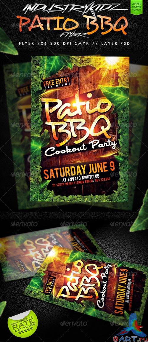 GraphicRiver Patio BBQ Party Flyer