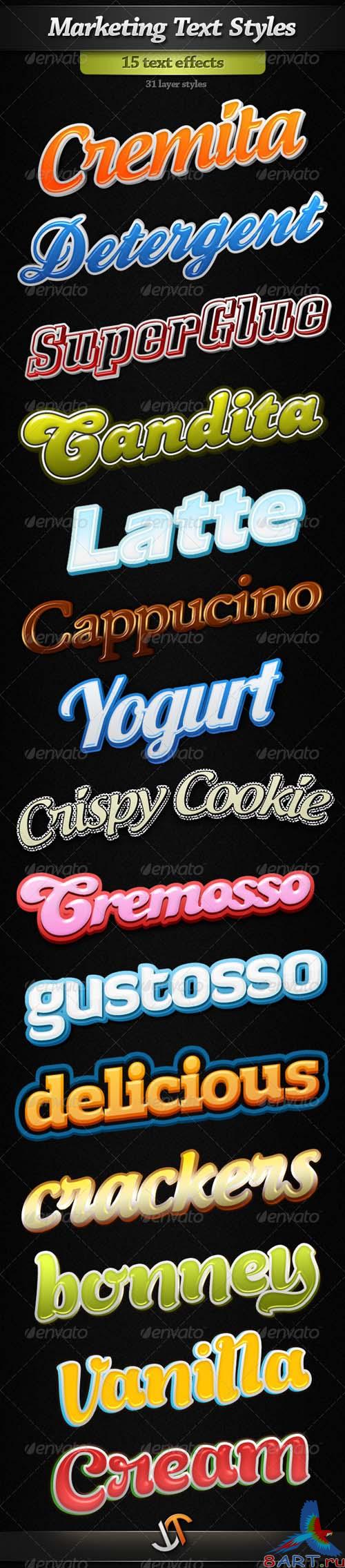 GraphicRiver Marketinng Text Styles - REUPLOAD