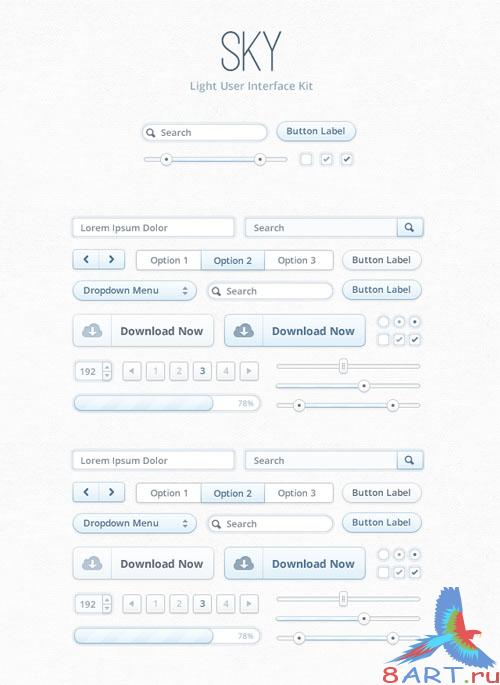 MediaLoot - Sky UI Kit MediaLoot - Sky UI Kit