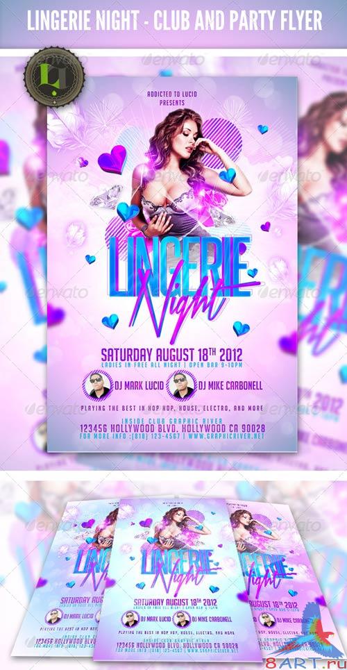 GraphicRiver Ladies Night Party - Club Flyer Template