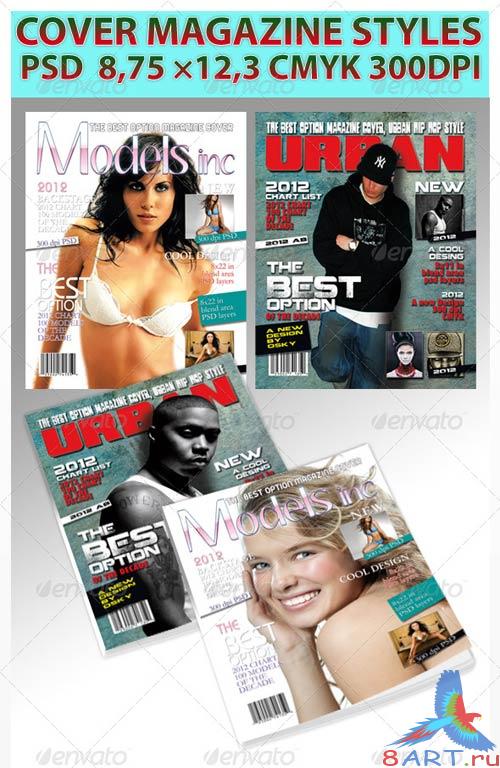 GraphicRiver Magazine Cover Template GraphicRiver Magazine Cover Template