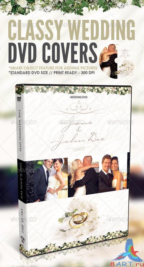 GraphicRiver Classy Wedding DVD Covers
