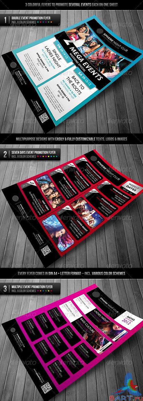 GraphicRiver Event Promotion Flyer Bundle