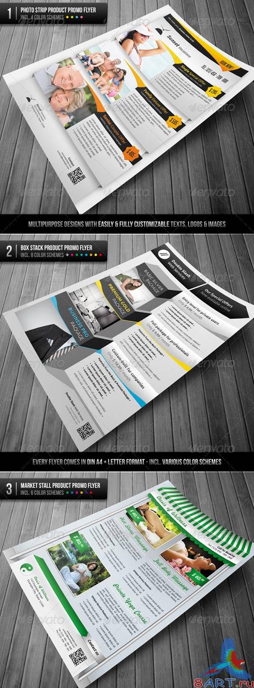 GraphicRiver Product Promotion Flyer Bundle