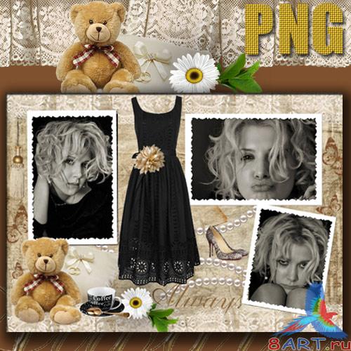 Рамка к фото - Фотография на стиле сепия Рамка в видах фото - Фотография на стиле сепия