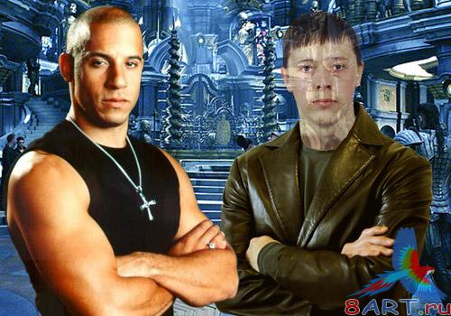 Фото со знаменитостями - Вин Дизель Фото со знаменитостями - Вин Дизель