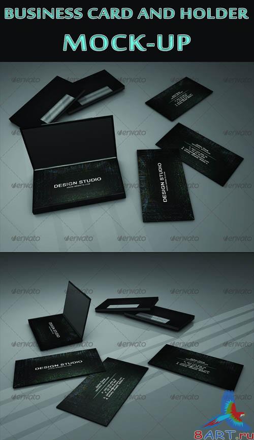 GraphicRiver Business Card and holder mock-ups