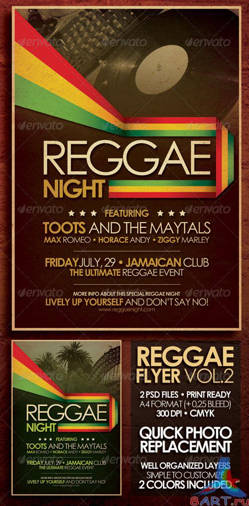 Reggae Flyer Poster Vol.2 [GraphicRiver]