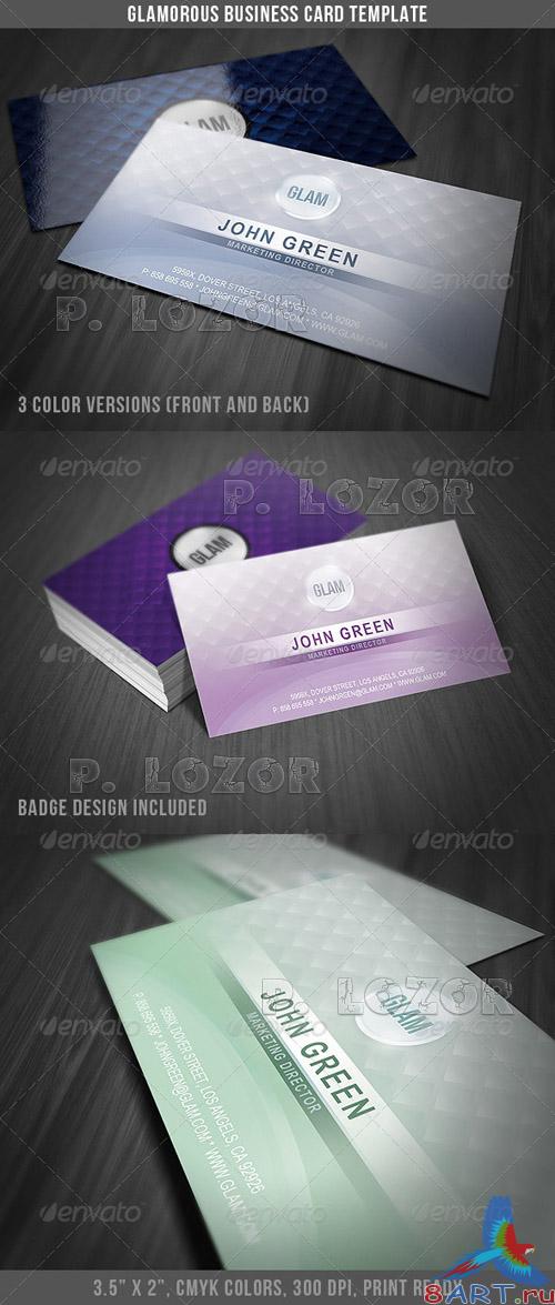 Graphicriver Glamorous Business Card Template