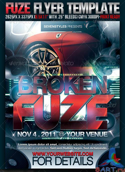 GraphicRiver Fuze Flyer Template - REUPLOAD