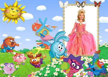 Рамка - Смешарики Рамка - Смешарики