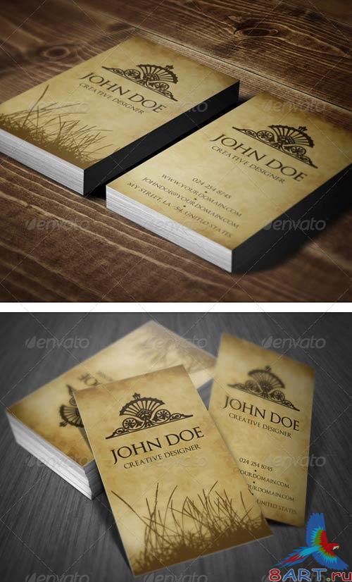 GraphicRiver Grungy Minimal Business Card GraphicRiver Grungy Minimal Business Card